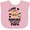 AD-Pink, variant on Inktastic Monkey I Love Hanging out with My Papa Boys or Girls Baby Bib