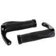thumbnail image 4 of Advancent 1 par de cubiertas de goma para manillar de bicicleta de ciclismo de carretera, barra de agarre ergonómica con diseño de bocina de Ciclismo negro, 4 of 6