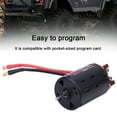 thumbnail image 4 of Motor 550 motor cepillado ligero negro y rojo compacto para 1/10 RC Crawler Car LHCER Otros, 4 of 8