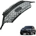 thumbnail image 2 of LABLT Front Radiator Grille Assembly Silver Mesh Electroplated Trim Strip Replacement for 2020-2021 Explorer Sport Utility 4-Door, 2 of 7