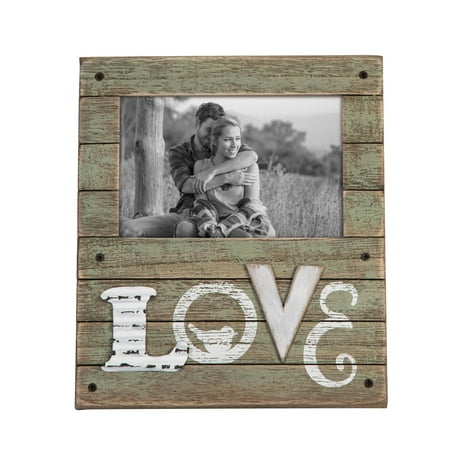 Foreside Home And Garden 4x6 Love Photo Frame Walmart Com