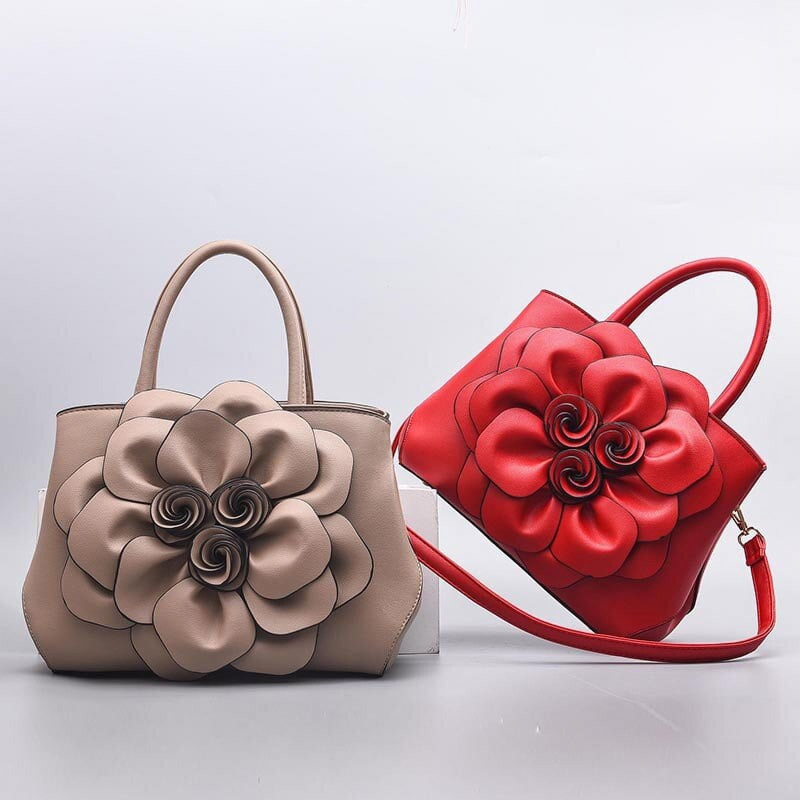 CoCopeaunts Hot Sale PU Leather Messenger Bag Ladies Brand Flower Print  Designer Bag Large Capacity Handbag Exquisite Shoulder Bags