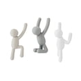 thumbnail image 1 of Perchero de pared 3 piezas Buddy Azul, Blanco y Gris Umbra UMBRA 318165-023, 1 of 2