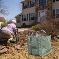 thumbnail image 4 of 68*68*70 cm, 1 paquete, material recubierto de PP de una sola capa, bolsa de almacenamiento de jardín a prueba de humedad Bolsa de jardín impermeable reutilizable Bolsa de desechos de jardín plegable, 4 of 5