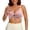 Women Bra - Pink, variant on uvwlwu Women's Wireless Seamless Nursing Bra Clip Down Feeding Cup Adjustable Straps Gentle Support Maternity Bralette for Pregnancy and Postpartum Daily Wear,L