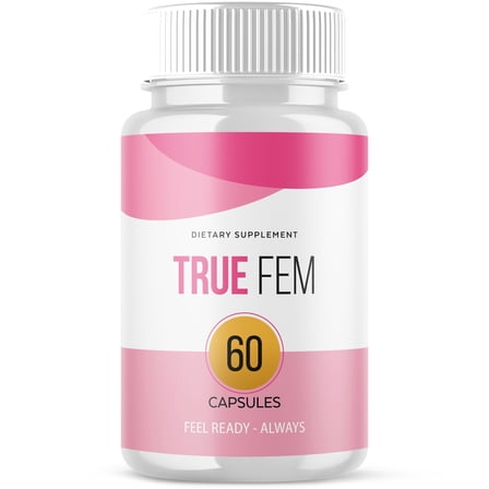 True Fem Pills Advanced Formula General Women's Health Support Hormonal Balance 60 Capsules