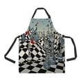 thumbnail image 1 of EREHome Fantasy Chess Adjustable Bib Kitchen Apron with Pockets for Women Men, 1 of 2