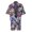 Dark Blue, variant on Vedolay Sets For Men Mens Hawaiian Shirts Sets 2 Piece Beach Attire Tropical Aloha Print Outfit,White 4XL