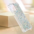 thumbnail image 6 of Case for Motorola Moto G Power 5G 2023 Case Glitter Cute Luxury Love Liquid Quicksand Clear Soft TPU Girls Women Stylish Bumper Shockproof Protective Cover for Moto G Power 5G 2023 Sliver YB, 6 of 14