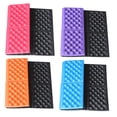 thumbnail image 4 of EXHUMKY 4-Pack Picnic Blankets, Foldable Outdoor Cushions in Assorted Colors for Hiking, Beach, Camping and Travel, 4 of 8