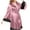Pink, variant on Naittoop Womens Lace Trim Satin Robes Bell Long Sleeve Sexy Nightgown Silky Kimono Bathrobe Nightwear 2026 Fall Fashion Clothes