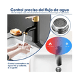 thumbnail image 5 of Grifo Mezclador De Encimera Para Baño De Acero Inoxidable Lab.G Negro, Dorado, 5 of 5