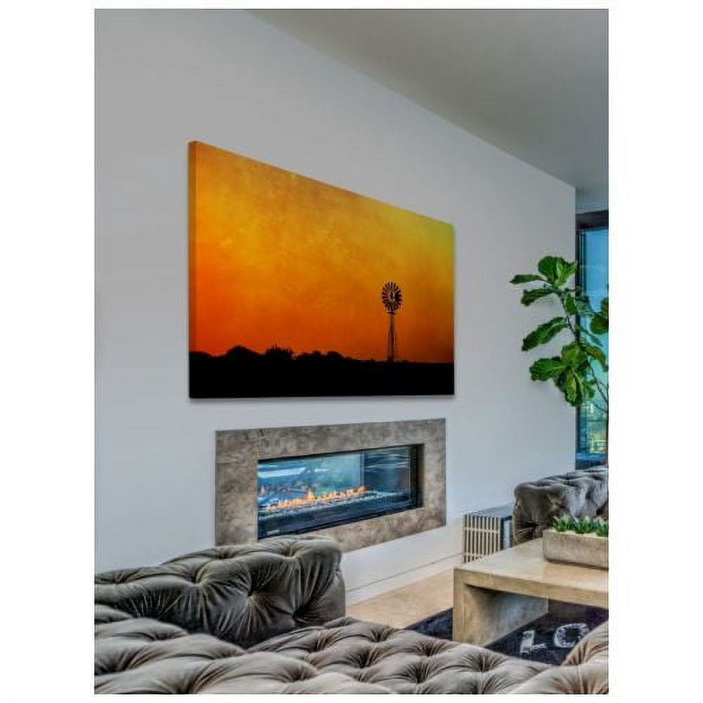 "Kansas" Painting Print on Wrapped Canvas