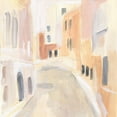 thumbnail image 2 of Warren, Annie 15x15 Gold Ornate Wood Framed with Double Matting Museum Art Print Titled - Pastel Streets II, 2 of 4