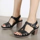 thumbnail image 1 of WILLBEST Sandalias De Plataforma Para Mujer, De Tacón Alto, Cómodas, Informales, Elegantes, Con Punta Abierta, Para Verano, Playa, Vacaciones, Trabajo, Citas, Fiestas, 1 of 8