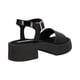thumbnail image 3 of Sandalia MONDAY 29 Mujer Plataforma Baja negro 23, 3 of 4