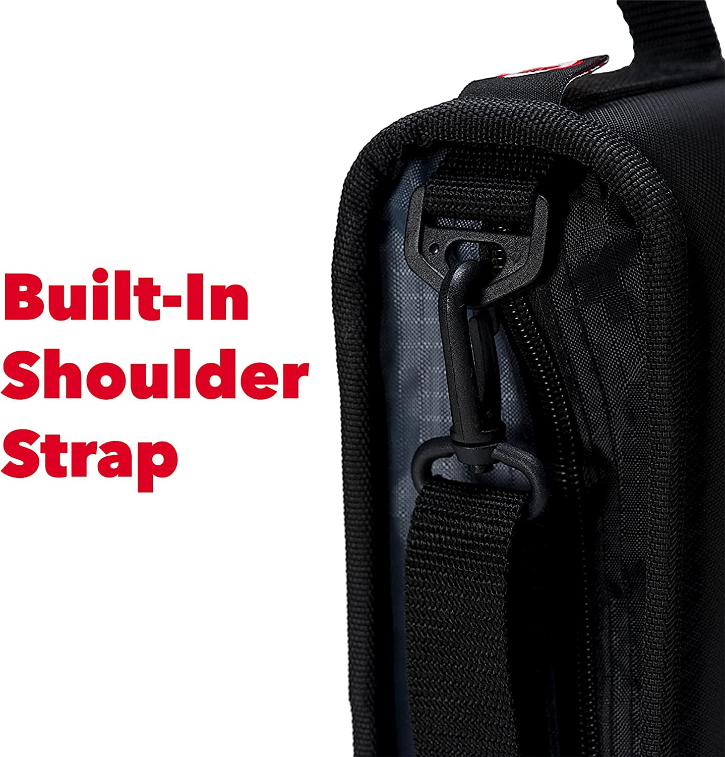 Case-it The Dual 2-in-1 Zipper Binder - Two 1.5 Inch D-Rings - Includes Pencil Pouch - Multiple Pockets - 600 Sheet Capacity - Comes with Shoulder Strap - Deep Purple Dual-101