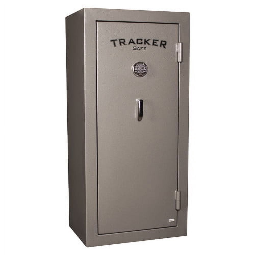 Tracker Safe TS24-GRY 24-Gun Fire Resistant Combination/Dial Lock Gun Safe, Gray