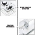thumbnail image 4 of 2 conectores para sofá seccional, tipo pasador, hebillas de repuesto para conectores de sofá seccional, piezas de unión entrelazadas., 4 of 6