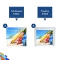 thumbnail image 7 of Danoni Picture Frames Acrylic 4x4, 24mm Thickness Durable Photo Frame Double Sided Clear Display with FREE Microfiber Cloth(2 Pack), 7 of 7