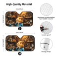 thumbnail image 5 of Yiaed Scientist Guinea Pig Print Car Windshield Sunshade Front Auto Car Front Window Sun Shade Foldable Sun Visor Shield Cover Auto Accessories for Sedan SUV Truck-Small, 5 of 5