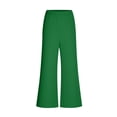 thumbnail image 6 of Homenesgenics Womens Pajama Sets Solid V-Neck Long Sleeve Split Top And Pants Set Womens Clothes under $8, 6 of 8
