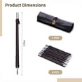 thumbnail image 4 of 8 Pcs Tungsten Steel Carving Tools Set for Stone and Wood, Professional Engraving Kit with Ergonomic Handles, Ideal for Fine Detail Work and Crafting Projects, 4 of 5