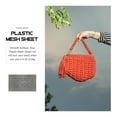 thumbnail image 4 of Miangastore 4Pack Mesh Netting Mesh Sheets Black Crafting Weaving Gift Giving, 4 of 8