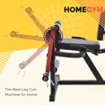 Leg Extension and Curl Machine Leg Exercise Machine with Adjustable