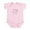 Petal Pink, variant on CafePress - And Though She Be But Little Is Fierce Body Suit - Baby Light Bodysuit, Size Newborn - 24 Months
