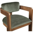 thumbnail image 5 of Meridian Furniture Sacha Green Velvet Dining Chair, Set of 2, 5 of 9