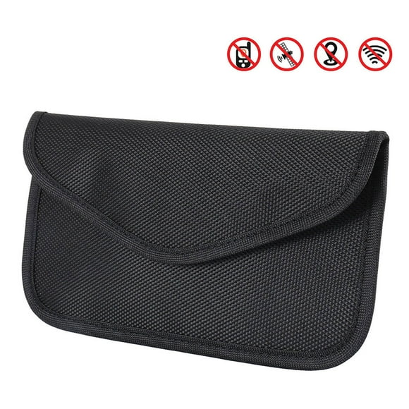 Pluokvzr Car Key Signal Blocker Case Faraday Cage Fob Pouch Keyless RFID Block Bag