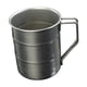 thumbnail image 2 of Taza de acero inoxidable para acampar, taza de cerveza con agarre cómodo, taza de agua para pesca, equipo de mochilero, barbacoa, pícnic al aire libre 500ml Plata, 2 of 8