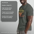 thumbnail image 6 of Men's Lion King Hakuna Matata Sunset Circle Graphic Tee Charcoal Heather Large, 6 of 11