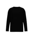 thumbnail image 3 of Men's Crewneck Pullover Sweater Waffle Textured Long Sleeve Knitted Sweaters Regular Fit Sweatshirts, 3 of 5