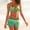 Green, variant on Beach Women's Swimsuits Sets, Printed 1 Piece Swimsuits Green