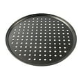 thumbnail image 2 of Lssam 12 Inch Perforated Pizza Crisper Pan, Nonstick Carbon Steel Baking Sheet with Holes, Oven Safe Round Pizza Pan for Home and Restaurant Kitchen, 2 of 7