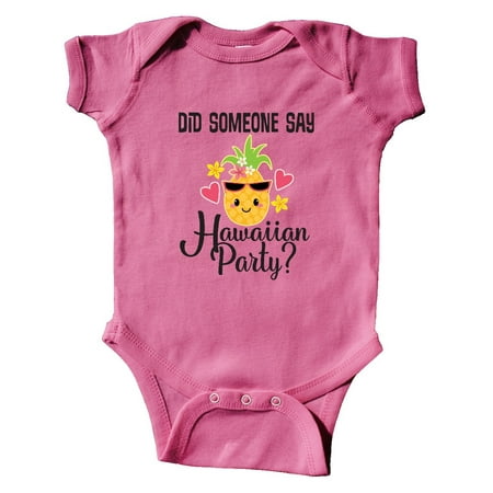 

Inktastic Hawaiian Party Pineapple Gift Baby Girl Bodysuit
