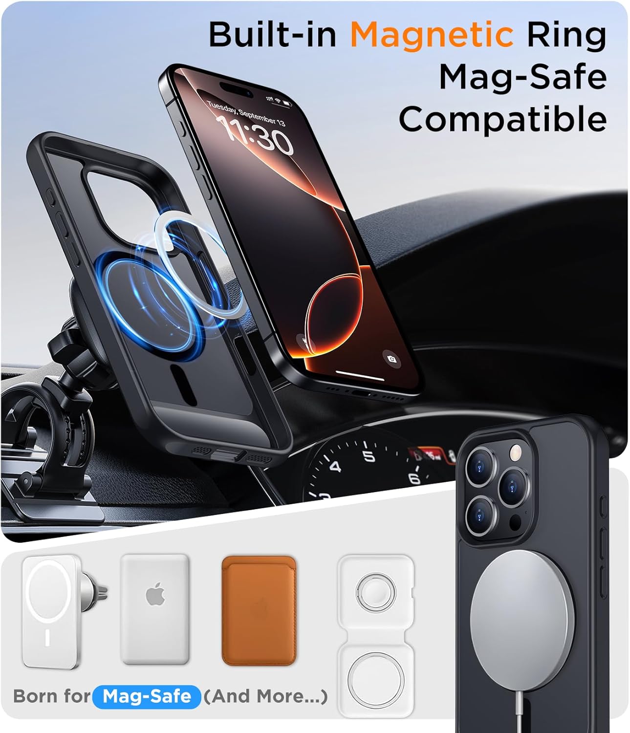 XG-Tech iPhone 14/13 Case With Kickstand photo 3