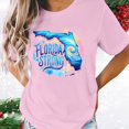 thumbnail image 2 of TSADFHJI Hauts d'Été pour Femmes Coton Col Rond Imprimé Manches Courtes T-Shirt Col Rond TG, 2 of 4