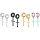 thumbnail image 1 of boucles D'oreilles Croises De Style Clip Non Perfor (8 Pices) Ensemble De Boucles D'oreilles Charnire Pour Hommes Et Femmes Graduación Pques Nol, 1 of 5