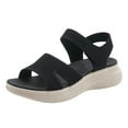 thumbnail image 1 of Black Female Breathable Casual Shoes Flat Comfort For Spring Summer Versatile Everyday Wear, 1 of 9