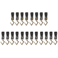 thumbnail image 1 of Gancho para acampar en forma de S Tendedero Rack Senderismo Accesorios para acampar (Negro), 1 of 4