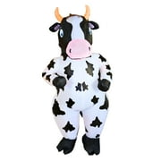 PTS Inflatable Costume Adult, Blow Up Cow Costume for Halloween Inflatables Cosplay Party