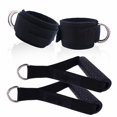 thumbnail image 4 of Pull Fitness Pull Rope Set 2 Exercise Handles 3 Carabiner Clips Tricep Pull Down Rope Cable Machine Attachments For Gym Black, 4 of 8
