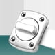thumbnail image 2 of Hugtrwg Cerraduras para Puertas Correderas en Ángulo Recto Hebilla Puerta Aleación Zinc (plata), 2 of 9