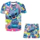 thumbnail image 1 of Verano bebé niño Disney Stitch ropa niños ropa conjunto para niñas niños camiseta pantalones cortos 2 uds trajes dibujos animados Casual ropa 12T Gao Jinjia LED, 1 of 2