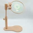 thumbnail image 3 of yuksok Adjustable Made of Organic Wood Tapestry Cross Stitch Rack Holder Embroidery Lap, 3 of 7