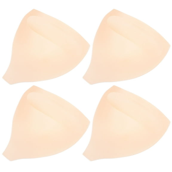 UPOUART 4Pcs Padded Bra Inserts for Sports Bras, Natural Shape Cups, Skin Color, Comfortable