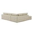 thumbnail image 4 of Titan Furnishings Transitional Italian Top Grain Leather Sectional, 4 of 13